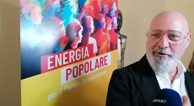 Il presidente del Pd Stefano Bonaccini alla kermesse di Cesena
