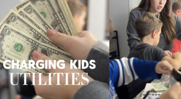 I genitori fanno pagare l'affitto ai figli più piccoli: il video pubblicato su Tik Tok diventato virale