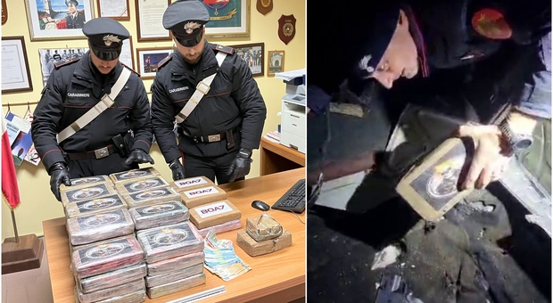 Roma, 70 kg di cocaina sequestrati a un 26enne di Fiumicino: sul mercato avrebbero fruttato oltre 5 milioni di euro