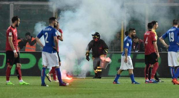 Italia-Albania, la Fifa multa le due federazioni