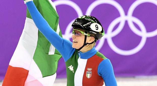 Pyeongchang, la Fontana è oro nello short track. La portabandiera azzurra alla sua sesta medaglia olimpica