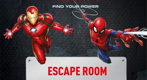 Marvel escape room al Centro Campania