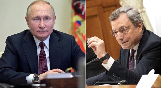 Ucraina, Draghi sente Putin: «Impegno comune per una soluzione». Garantite le forniture di gas all’Italia