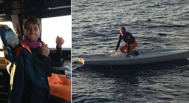 Fiumicino, velista ritrovato vivo dopo 20 ore disperso in mare
