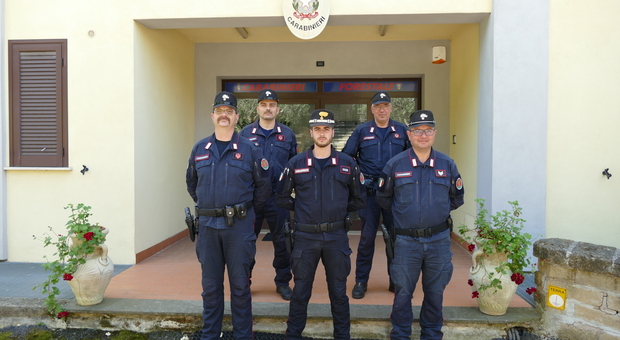 Carabinieri forestali Poggio Mirteto