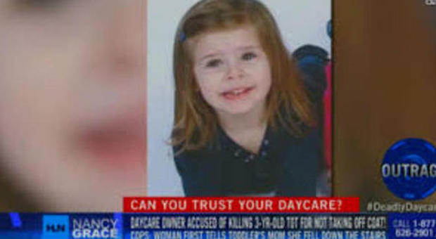 Iowa daycare worker slams toddler who won’t remove coat, killing girl