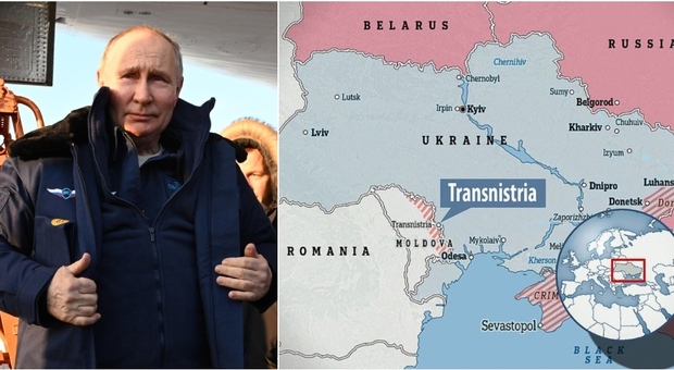 Caos in Moldavia e guerra ibrida con la Nato, il piano di Putin con l'annessione della Transnistria