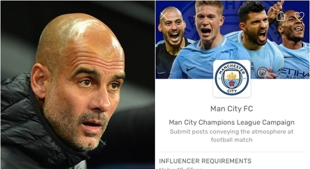 Instagram, il Manchester City assume influencer: «Vogliamo raccontare l'atmosfera dello stadio sui social»