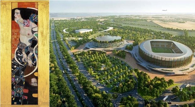 Venezia, la Giuditta di Klimt in vendita per finanziare il Bosco dello Sport (e il nuovo stadio). L'assessore: «Una provocazione»