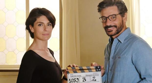 Luce dei tuoi occhi, Anna Valle e Giuseppe Zeno sul set della nuova serie tv Mediaset
