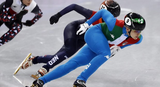 Olimpiadi Pyeongchang, Fontana in semifinale nello short track, Valcepina fuori