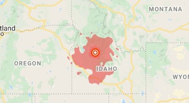 Terremoto magnitudo 6.5 nell'Idaho: avvertito anche in altre zone