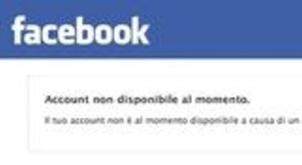 Facebook: account non disponibile. L'aggiornamento paralizza il social network