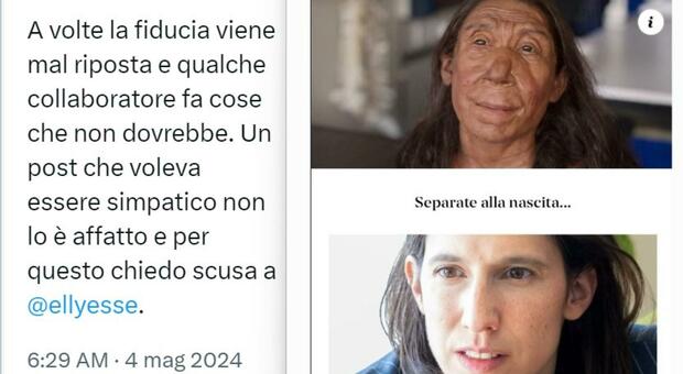 Schlein, Luigi Rispoli di Fdl la paragona ad una donna di neanderthal: le scuse social