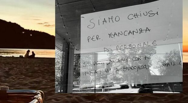 Pesaro, locale chiude per mancanza di personale. L'annuncio con un cartello. Le associazioni: «Mix di cause e stipendi fermi a 30 anni fa»