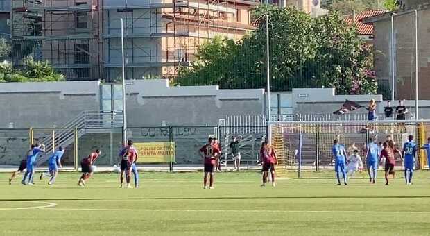 Santa Maria Cilento-Locri 0-2, Di Gaetano stecca la prima