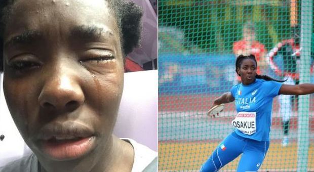 Daisy Osakue, azzurra dell'atletica di origini nigeriane aggredita con lancio di uova nella notte