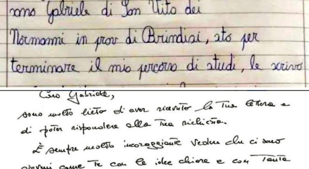 Brindisi, a 9 anni scrive alla Marina militare: «Vorrei diventare ufficiale». L'ammiraglio gli risponde. Ecco la lettera