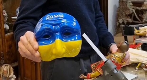 Ucraina, dalla bottega Ferrigno di Napoli una maschera per aiutare i bimbi malati