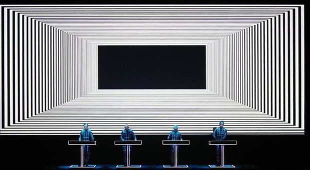 Kraftwerk in concerto a Roma, gli inventori della musica elettronica in uno show 3D