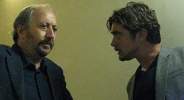 Il regista ascolano Giuseppe Piccioni con l'attore Riccardo Scamarcio