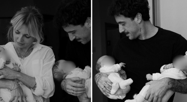 Veronica Peparini e Andreas Muller, festa per i 2 mesi delle gemelline: «Ricordo tutto del giorno in cui siete nate. Vi amiamo immensamente»