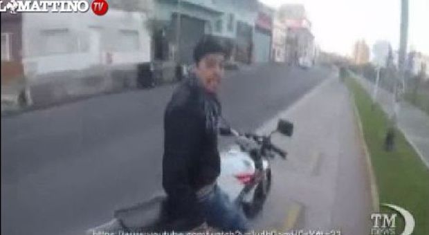 VIDEO|La rapina a mano armata è ripresa in diretta con la GoPro