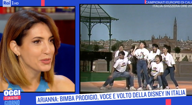 Arianna Bergamaschi ospite di "Oggi è un altro giorno" di Serena Bortone