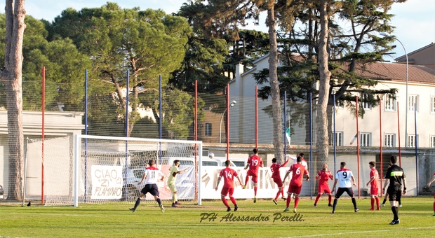 Flaminia - Monterosi 2-0, il derby della Tuscia si colora di rossoblù