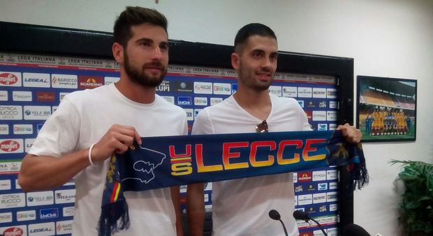 Turchetta e Di Matteo: "Orgogliosi di indossare la maglia del Lecce"