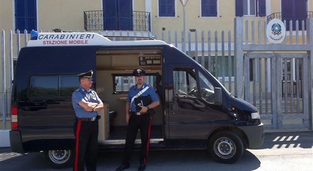 I carabinieri di Porto Recanati