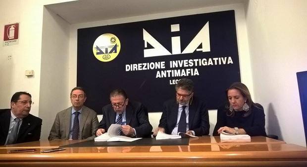 Mafia, operazione della Dia a Lecce: 21 arresti