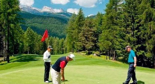 Il golf club di Cortina