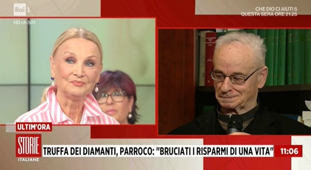 Truffa Diamanti, anche un sacerdote tra le vittime: «Ho perso 25mila euro». Barbara Bouchet: «Doveva darli in beneficenza»