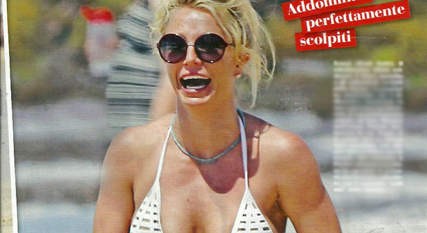Britney Spears in forma in bikini