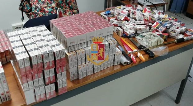 Contrabbando di sigarette e droga, tre arresti nel Napoletano