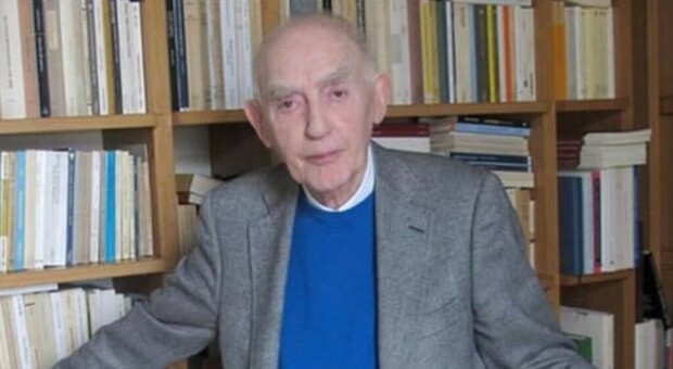 Il filosofo e politico italiano Aldo Masullo