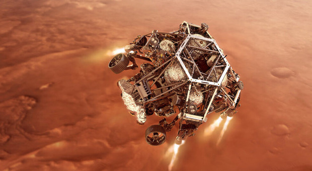 Il rover Perseverance della Nasa è arrivato su Marte