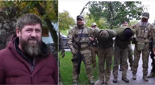 Kadyrov, i figli del leader ceceno consegnano tre prigionieri ucraini: «Tutti quelli che erano con loro sono morti»