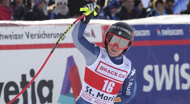 Doppietta azzurra nel SuperG di St Moritz: Goggia trionfa davanti a Brignone