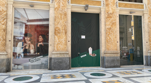 Starbucks a Napoli, sì al dissequestro dei locali: «Verso l'apertura nella Galleria Umberto»
