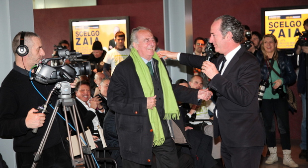 Luca Zaia con Giancarlo Gentilini