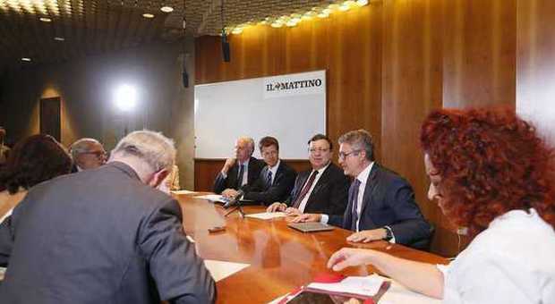 Barroso al Mattino, ecco i video dell'incontro con la redazione