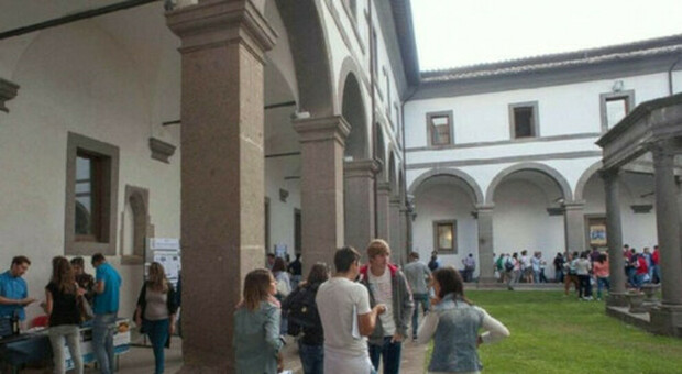 Studenti durante l'Open Day a Santa Maria in Gradi