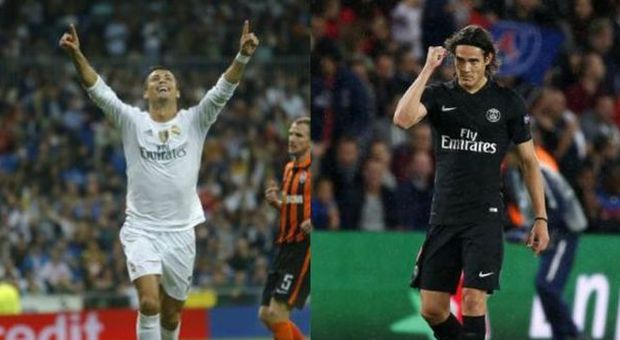 Champions, poker Real con super Ronaldo. Bene Atletico e Psg, cadono i due Manchester