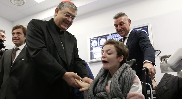 Napoli, il cardinale Sepe inaugura il centro di odontoiatria pediatrica della Federico II: «Il sorriso di un bambino è la benedizione più grande»