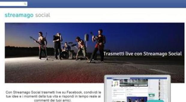 Tiscali come Twitter, lancia lo streaming social per le dirette streaming su Facebook