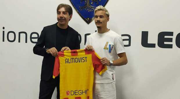 Almqvist si presenta: "Il mio forte è la velocità, spero di fare bene a Lecce"