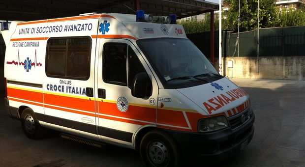 Le ambulanze della Croce Italia