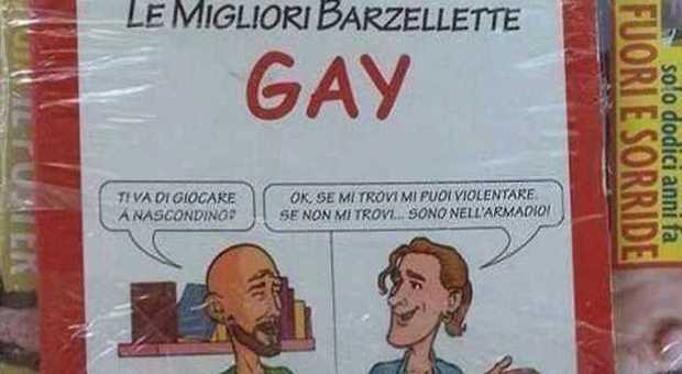 Libro di barzellette sui gay allegato al settimanale. Scoppia la polemica